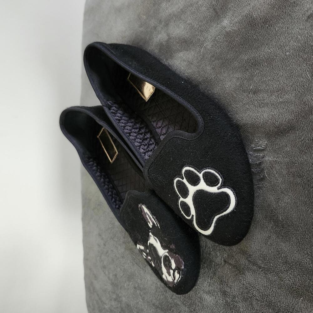 Ted Baker AYAYA Style Dog Shoe Loafers French Bulldog Paw Print